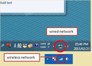 internet icon on windows