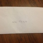 生徒からの突然の手紙、ナミビアへ来た意味